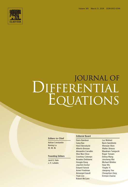 Go to journal home page - Journal of Differential Equations